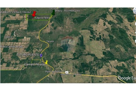 VENDO CAMPO EN CARMELO PERALTA - ALTO PARAGUAY 5579H