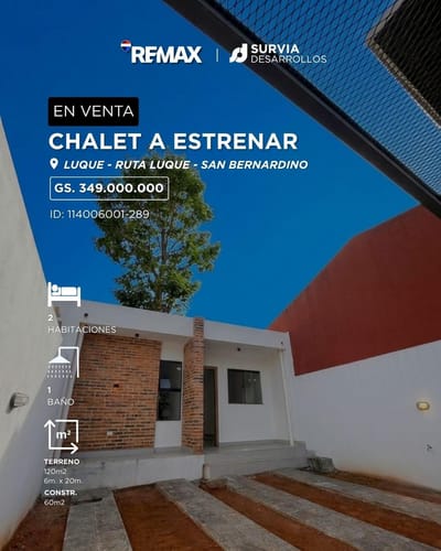 CHALET A ESTRENAR-LUEQUE-SAN BERNANDINO