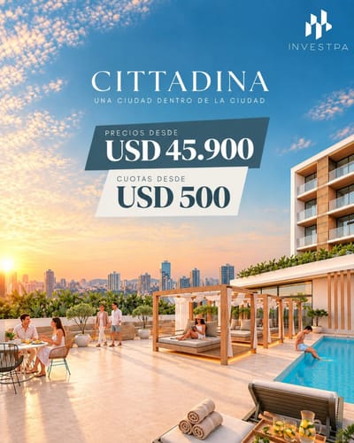CITTADINA | Pre-Sale from USD 45,900 — Reserve with just USD 500