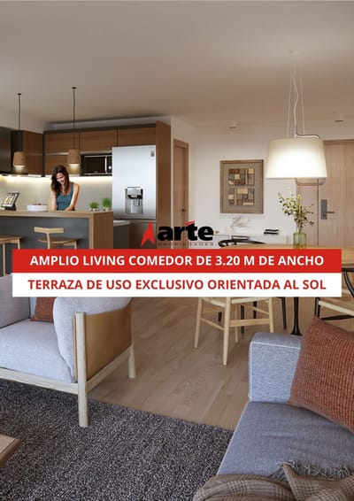 Venta De Apartamento De 1 Dormitorio En Pocitos Nuevo Con Terraza Al Sol