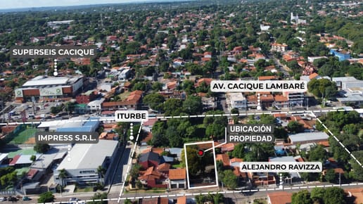VENDO AMPLIA PROPIEDA EN LAMBARE A 1 CUADRA DE AVDA CACIQUE LAMBARE