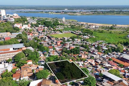 EN VENTA TERRENO CON VISTA A LA COSTANERA DE ASUNCIÓN