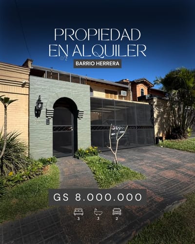 *Alquilo Casa en Barrio Herrera