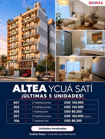 Departamentos - Venta - Ycuá Satí