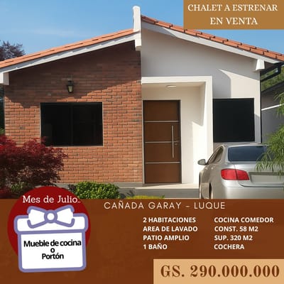 Casa a estrenar!! Cañada Garay - Luque 