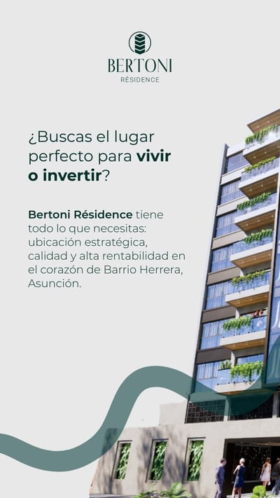 BERTONI RESIDENCE — EDIFICIO BOUTIQUE EN BARRIO HERRERA