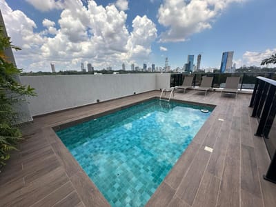 ALQUILER DE DEPTO AMOBLADO DE 2 HABS – LUSSO APTO BOUTIQUE. EJE CORPORATIVO 