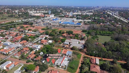 Vendo Terreno En Fernando De La Mora - Zona Norte - Pinedo