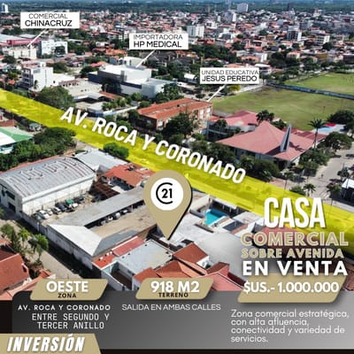 CASA COMERCIAL BALNEARIO EN VENTA