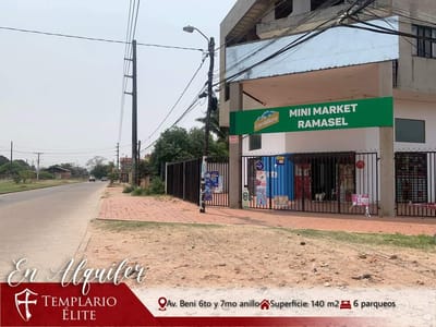LOCAL COMERCIAL EN ALQUILER SOBRE AV. BENI - EN ESQUINA