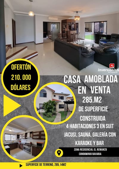 HERMOSA Y EXCLUSIVA CASA EN VENTA