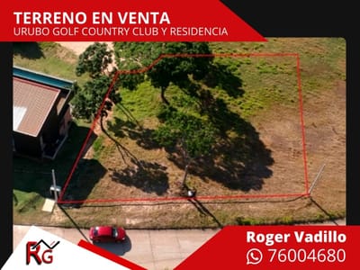 TERRENO EN URUBO GOLF