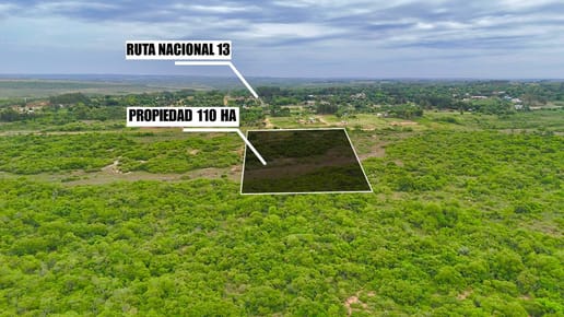 Venta de terreno en Caaguazú