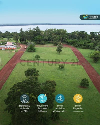 Lotes en Exclusivo Barrio Residencial con Playa al Paraná