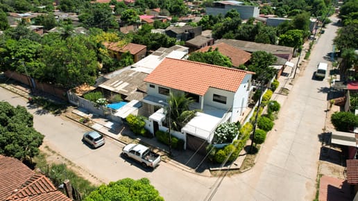 Casa dúplex en esquina