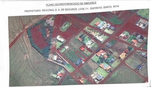 VENDO Terreno en Santa Rita, Alto Paraná