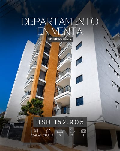 Departamento de 3 Dormitorios en Venta – Fernando de la Mora Zona Norte
