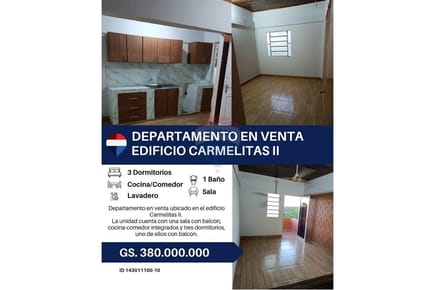 Departamento - Venta - Encarnación, Itapúa, Paraguay