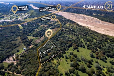 MACROLOTE O TERRENO EN VENTA EN EL URUBO 