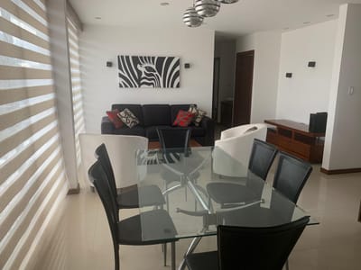 AmplioDptoamobladoyequipadoterraza jacuzzienPenthouse