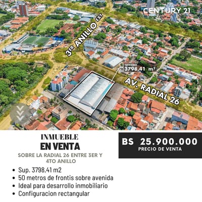 Terreno Premium En Venta En Zona Norte De Santa Cruz