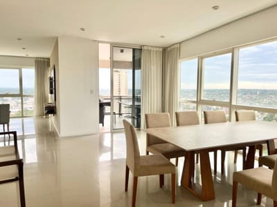 ALQUILO DPTO DE 4 SUITES EN THE TOWER - AMOBLADO - 270 m2