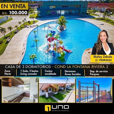 CASA EN VENTA LA FONTANA RIVIERA 2