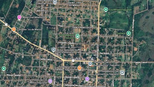 Venta de Terreno en Yaguarón, Paraguarí