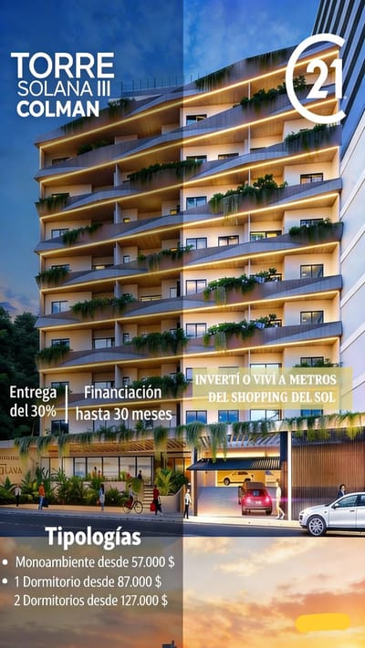 VENDO DEPARTAMENTOS EN POZO A METROS DEL SHOPPING DEL SOL