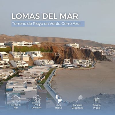 Terreno De Playa En Venta En Cerro Azul