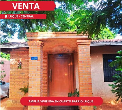 VENTA CASA - CUARTO BARRIO - LUQUE