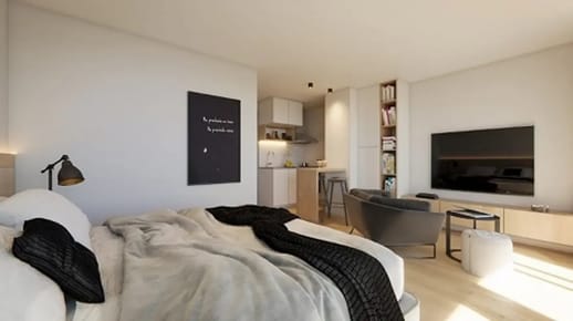 Venta Monoambiente La Blanqueada Montevideo