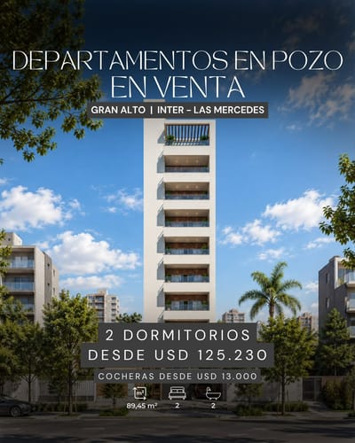 DEPARTAMENTOS EN POZO - EN VENTA GRAN ALTO | LAS MERCEDES