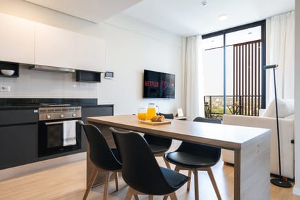 Hestia en Asunción | Departamento de 1 Dormitorio en Edificio Spirt de Gaulle