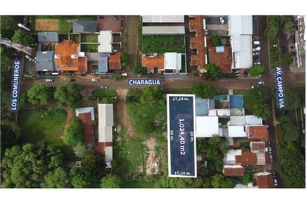 VENDO TERRENO EN CIUDAD DEL ESTE 