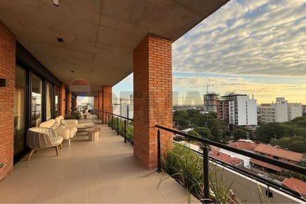 Departamento - Alquiler - Las Lomas (Carmelitas), Asunción, Paraguay