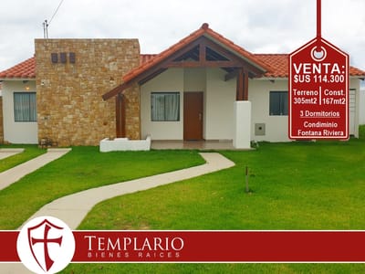 Condominio Fontana Riviera un lugar de 5 estrellas - Hermosa Casa a Estrenar