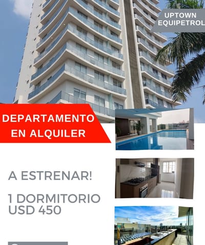 DEPARTAMENTO A ESTRENAR DE UN DORMITORIO EN ALQUILER 