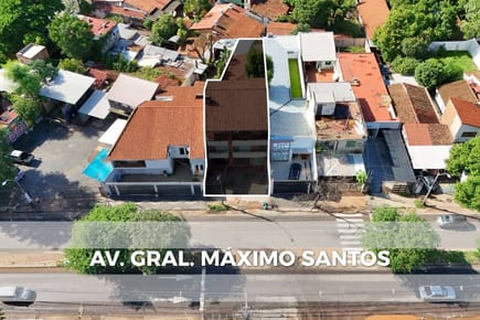 EDIFICIO DE 3 NIVELES SOBRE AVENIDA GRAL. SANTOS