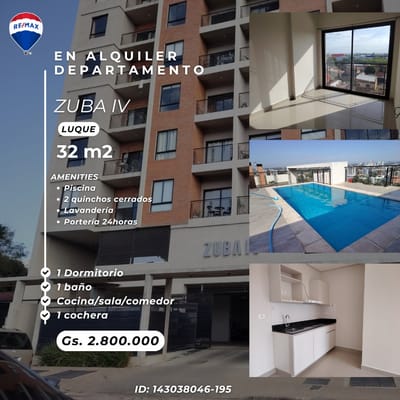 Alquiler de Departamento en Zuba IV-Luque