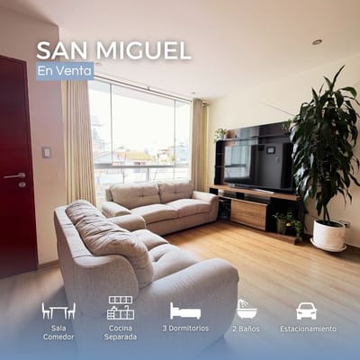 Departamento En Venta En San Miguel