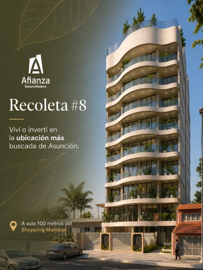 VENTA DE DEPARTAMENTOS EN ALIANZA RECOLETA- ASUNCION