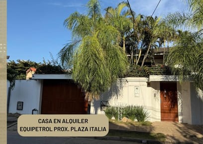 EN EQUIPETROL CASA EN ALQUILER