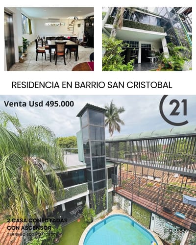 Vendo 2 Casas Conectadas y con pileta San Cristobal 