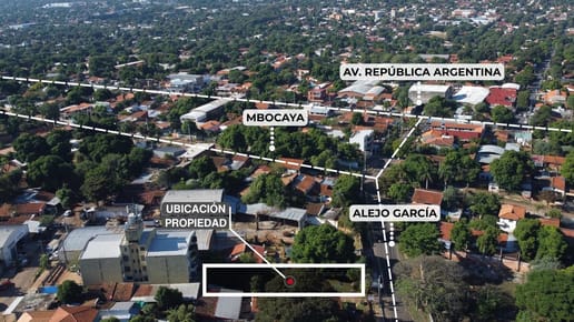 TERRENO DE 540 m² – ZONA TERMINAL / AVDA. FERNANDO DE LA MORA