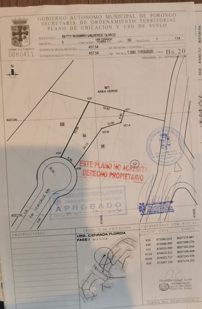 terreno en venta condominio la Florida ll zona Urubo