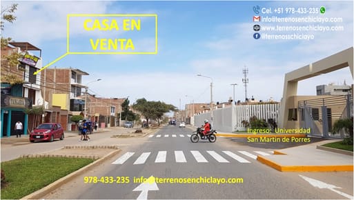 !!PRECIO DE OPORTUNIDAD!! HERMOSA CASA DE 120 M2- FRENTE A LA UNIV. SAN MARTIN 