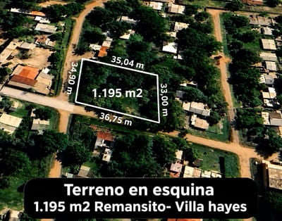 Terreno en Venta en Villa Hayes Remansito