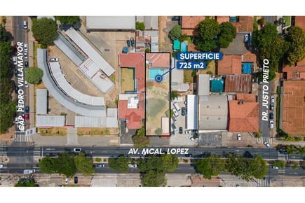 IMPORTANTE PROPIEDAD SOBRE AV. MCAL LOPEZ