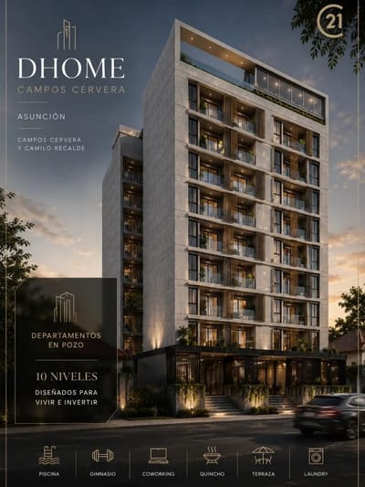 VENTA DEPARTAMENTO en POZO DHOME CAMPOS CERVERA 